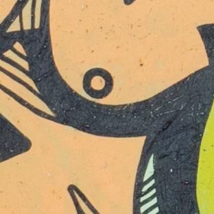 Detail of Three Wishes — centre