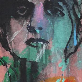 Detail of Pink Lady — centre