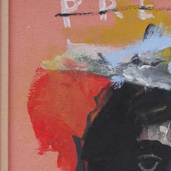Detail of Pink Lady — upper left