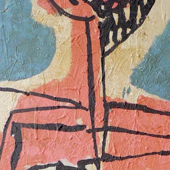 Detail of Paint House — upper left