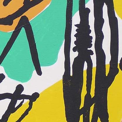 Detail of The Fruit Bowl — lower right