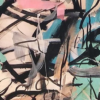 Detail of The Illusion — upper left
