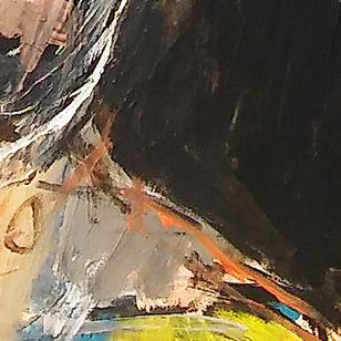 Detail of The Bind — lower right