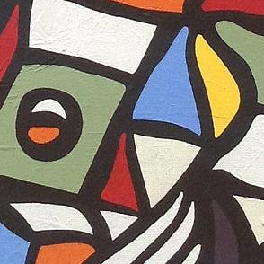 Detail of In A Manner Of Speaking — lower right