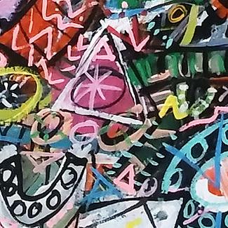 Detail of Black Star — centre