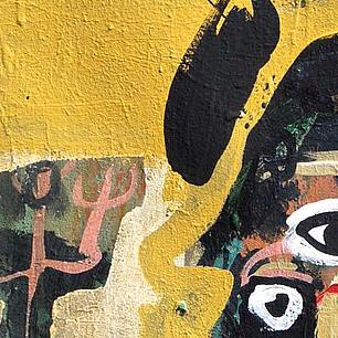 Detail of The Trading Of Humanity — upper left