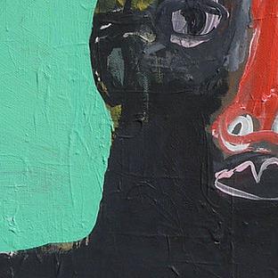 Detail of The Stranger — centre
