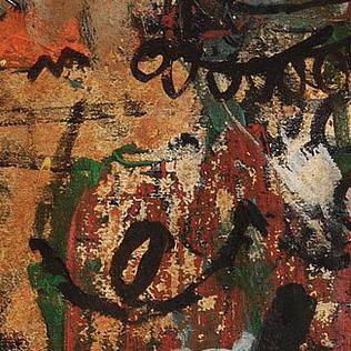 Detail of Snakes & Ladders — centre